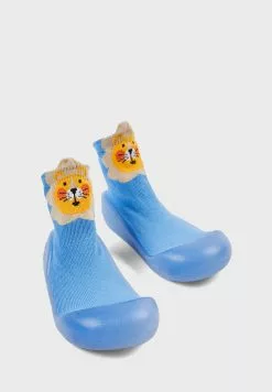 Zippy Infant Lion Detail Slip Ons