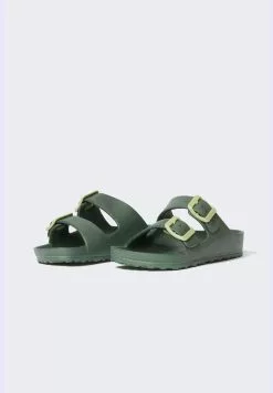DeFacto Girls Eva Double Band Buckled Slippers