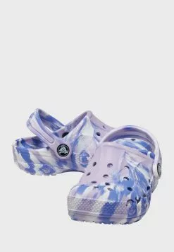 Crocs Kids Baya Marbled Clog Sandals -Shoes Shop 2 zoom desktop 296