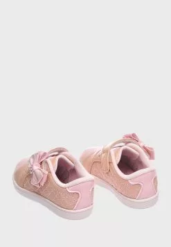 Klin Kids Side Bow Low Top Sneakers -Shoes Shop 2 zoom desktop 347