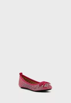 Pinata Punched Lace Front Ballerina -Shoes Shop 2 zoom desktop 368