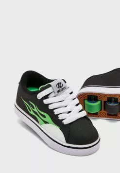 Heelys Kids Fire Cb X2 Low Top Lace Up Sneakers -Shoes Shop 3 zoom desktop 124