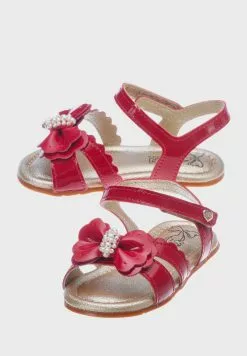 Klin Kids Front Bow Sandals -Shoes Shop 3 zoom desktop 269