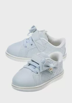 Klin Kids Side Bow Low Top Sneakers -Shoes Shop 3 zoom desktop 313