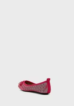 Pinata Punched Lace Front Ballerina -Shoes Shop 3 zoom desktop 367