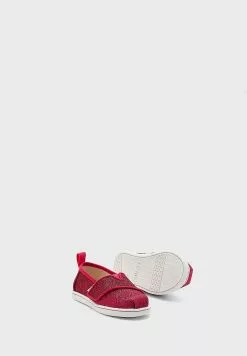 Toms Kids Glitter Slip Ons -Shoes Shop 3 zoom desktop 54