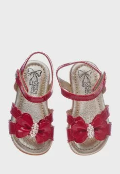 Klin Kids Front Bow Sandals -Shoes Shop 4 zoom desktop 267