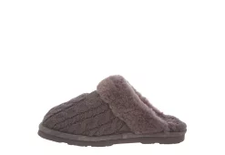 Bearpaw Womens Effie Slipper - Dark Grey -Shoes Shop US 01 100211 02