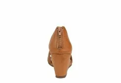 Journee Collection Womens Aretha Wedge Sandal - Cognac -Shoes Shop US 01 102153 04