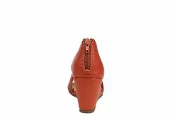 Journee Collection Womens Aretha Wedge Sandal - Rust 13 Journee Collection Womens Aretha Wedge Sandal - Rust -Shoes Shop US 01 102154 04