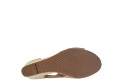 Journee Collection Womens Aretha Wedge Sandal - Taupe -Shoes Shop US 01 102155 06