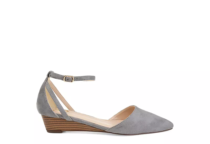 Journee Collection Womens Arkie Pump - Grey 4 Journee Collection Womens Arkie Pump - Grey - Image 2