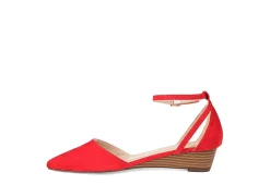 Journee Collection Womens Arkie Pump - Red -Shoes Shop US 01 102160 03