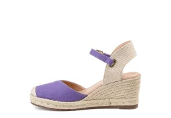 Journee Collection Womens Ashlyn Wedge Sandal - Purple -Shoes Shop US 01 102163 03