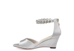 Journee Collection Womens Connor Wedge Sandal - Grey -Shoes Shop US 01 102218 03