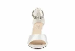 Journee Collection Womens Connor Wedge Sandal - White -Shoes Shop US 01 102219 02
