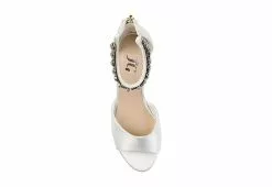 Journee Collection Womens Connor Wedge Sandal - White -Shoes Shop US 01 102219 05