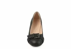 Journee Collection Womens Graysn Wedge Pump - Black -Shoes Shop US 01 102241 02