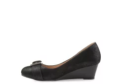 Journee Collection Womens Graysn Wedge Pump - Black -Shoes Shop US 01 102241 03