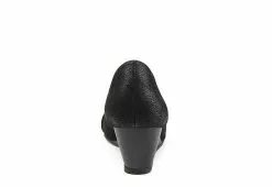 Journee Collection Womens Graysn Wedge Pump - Black -Shoes Shop US 01 102241 04