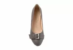 Journee Collection Womens Graysn Pump - Grey -Shoes Shop US 01 102245 05