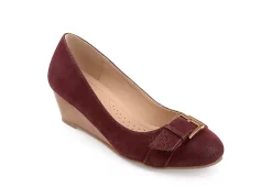 Journee Collection Womens Graysn Pump - Wine