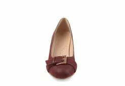 Journee Collection Womens Graysn Pump - Wine -Shoes Shop US 01 102246 02
