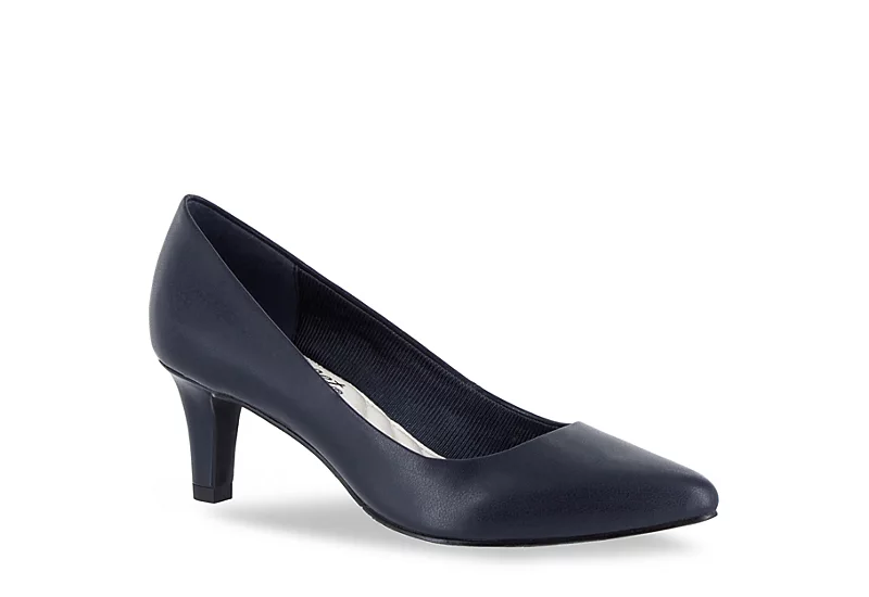Easy Street Womens Pointe - Navy 3 Easy Street Womens Pointe - Navy