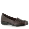 Easy Street Womens Genesis Loafer - Brown