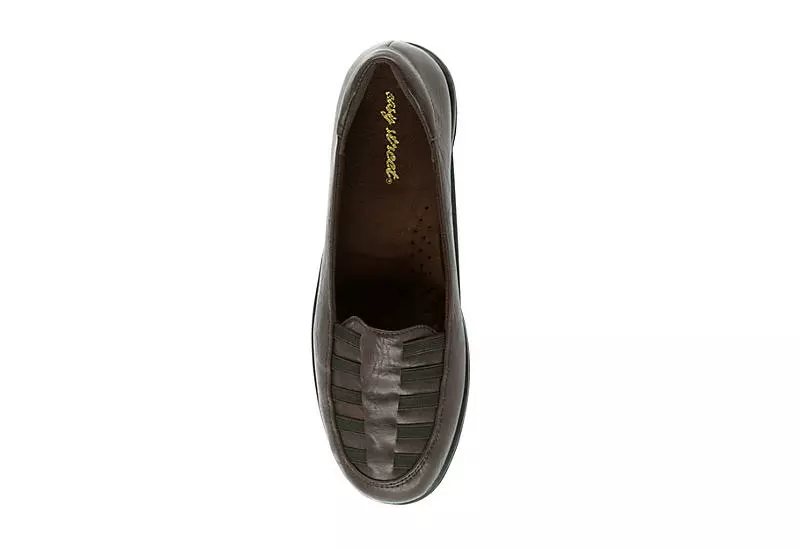 Easy Street Womens Genesis Loafer - Brown 8 Easy Street Womens Genesis Loafer - Brown - Image 6