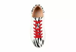 Journee Collection Womens Erica Sneaker - Zebra -Shoes Shop US 01 103120 05