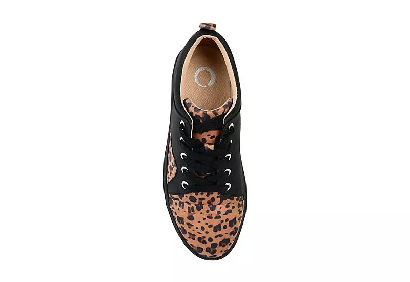 Journee Collection Womens Kyndra Sneaker - Leopard 8 Journee Collection Womens Kyndra Sneaker - Leopard - Image 6