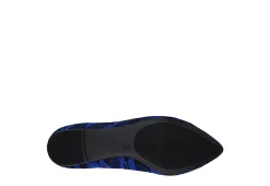 Journee Collection Womens Karise Flat - Blue -Shoes Shop US 01 103245 06