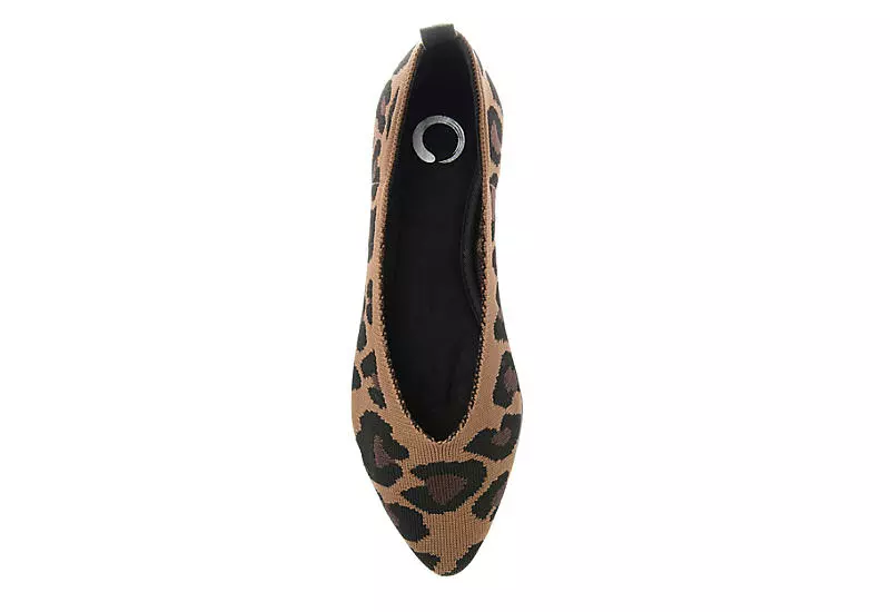 Journee Collection Womens Tayleen Flat - Leopard 8 Journee Collection Womens Tayleen Flat - Leopard - Image 6