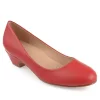 Journee Collection Womens Saar Pump - Red -Shoes Shop US 01 103358 00