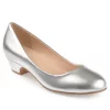Journee Collection Womens Saar Pump - Silver -Shoes Shop US 01 103359 00