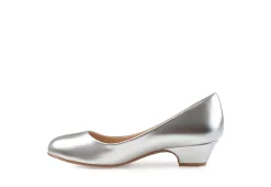 Journee Collection Womens Saar Pump - Silver -Shoes Shop US 01 103359 03