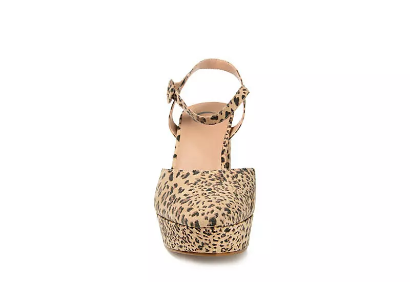 Journee Collection Womens Roslynn Platform Pump - Leopard 5 Journee Collection Womens Roslynn Platform Pump - Leopard - Image 3