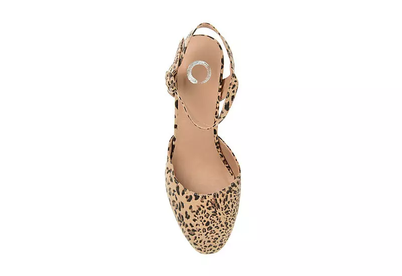 Journee Collection Womens Roslynn Platform Pump - Leopard 8 Journee Collection Womens Roslynn Platform Pump - Leopard - Image 6