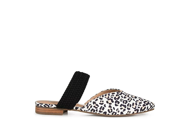 Journee Collection Womens Roxeene Flat - Leopard 4 Journee Collection Womens Roxeene Flat - Leopard - Image 2