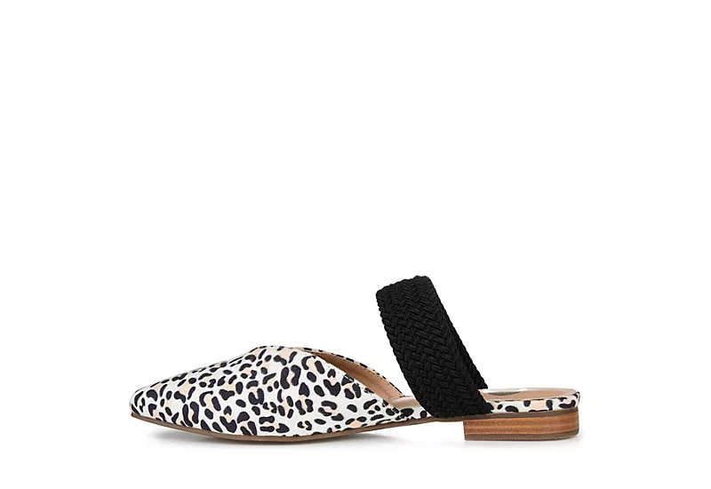 Journee Collection Womens Roxeene Flat - Leopard 6 Journee Collection Womens Roxeene Flat - Leopard - Image 4