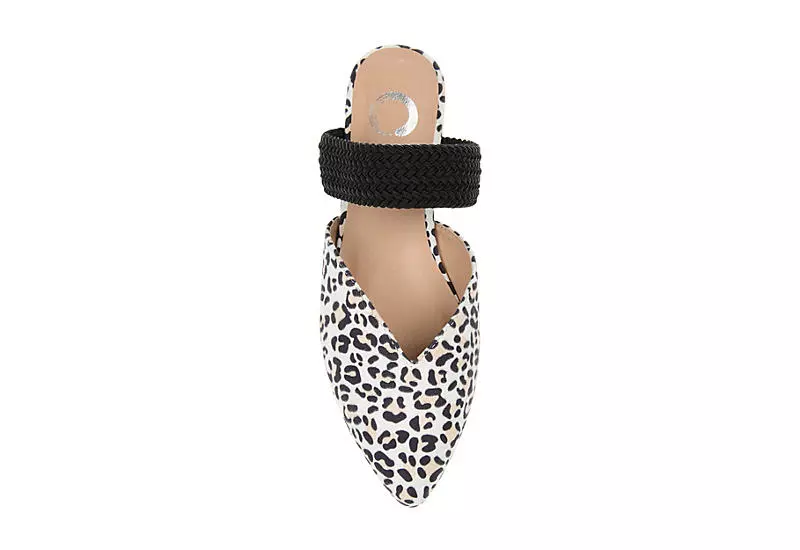 Journee Collection Womens Roxeene Flat - Leopard 8 Journee Collection Womens Roxeene Flat - Leopard - Image 6