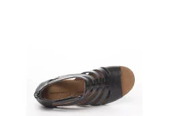 Rockport Womens Briah Gladiator Sandal - Black -Shoes Shop US 01 103833 03