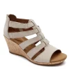 Rockport Womens Briah Gladiator Sandal - Taupe -Shoes Shop US 01 103834 00