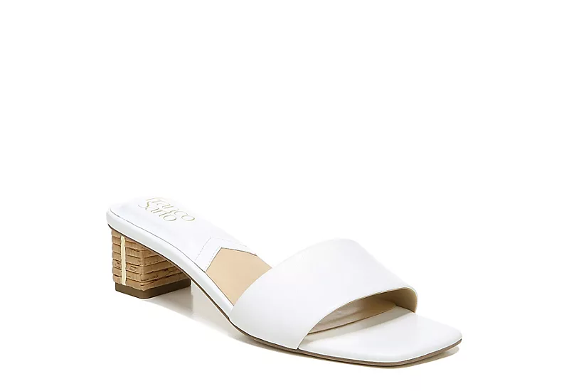 Franco Sarto Womens L-cruella Sandal - White 3 Franco Sarto Womens L-cruella Sandal - White