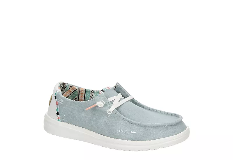 Heydude Womens Wendy Slip On Sneaker - Pale Blue 3 Heydude Womens Wendy Slip On Sneaker - Pale Blue