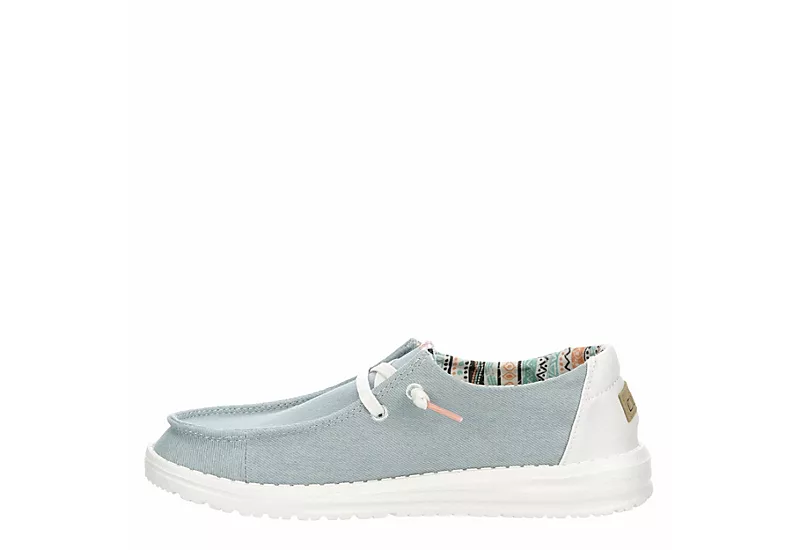 Heydude Womens Wendy Slip On Sneaker - Pale Blue 6 Heydude Womens Wendy Slip On Sneaker - Pale Blue - Image 4