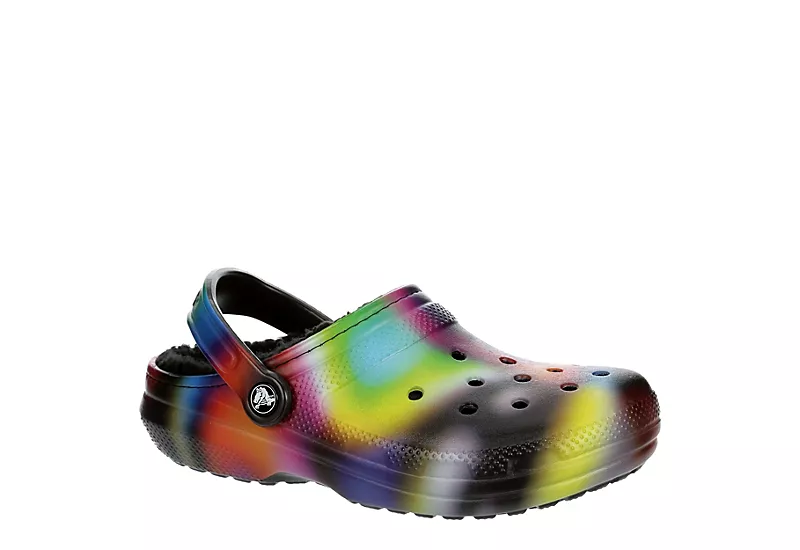 Crocs Womens Classic Lined Clog - Multicolor 3 Crocs Womens Classic Lined Clog - Multicolor