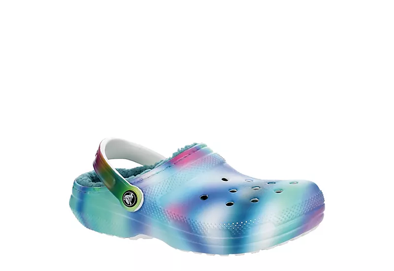 Crocs Womens Classic Lined Clog - Multicolor 3 Crocs Womens Classic Lined Clog - Multicolor