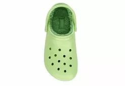 Crocs Womens Classic Lined Clog - Pale Green 14 Crocs Womens Classic Lined Clog - Pale Green -Shoes Shop US 01 104758 05